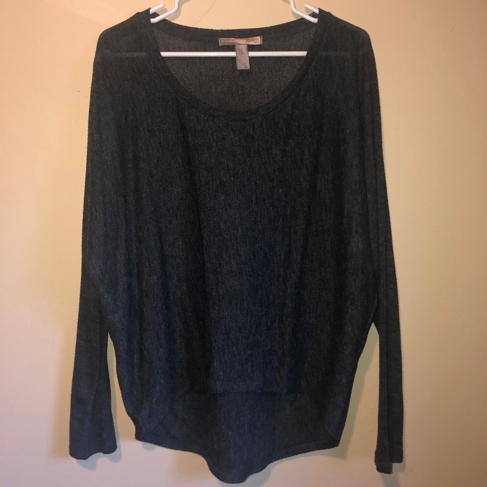Grey lightweight sweater